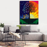 Painting by Numbers Abstract Tree Pictures